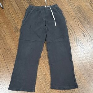 Brandy Melville Charcoal Wide Leg Pants